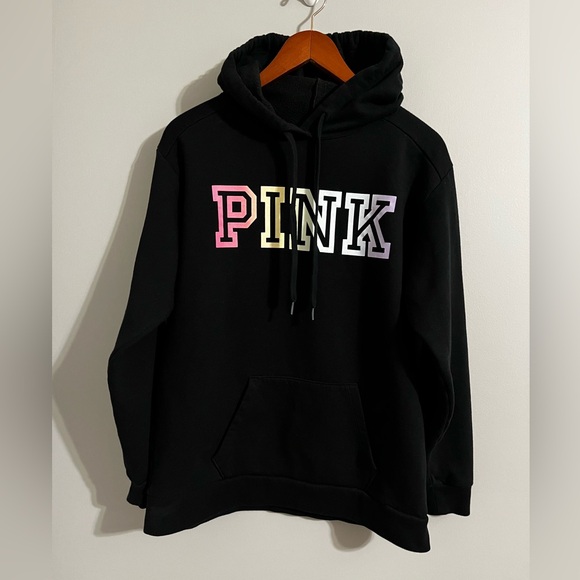 PINK Victoria's Secret Tops - Victoria's Secret PINK Everyday Lounge Campus Pullover Hoodie